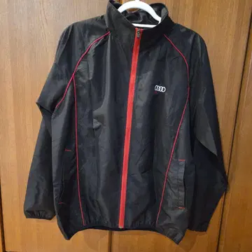 Audi P-4800 나일론 자켓 L 블랙/레드