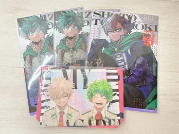 나의 히어로 아카데미아 특제 클리어 파일 부록 세트