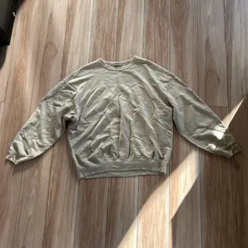 AURALEE 베이지 트레이닝복