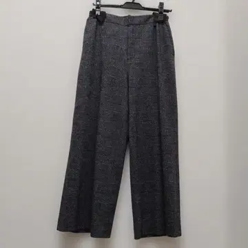 DAMACollection 글렌체크 와이드 팬츠