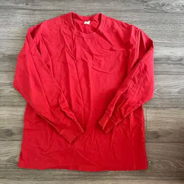 론 헤르만 빨간색 긴팔 티셔츠 S