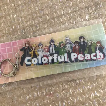 컬러풀 피치 5주년 전시회 회장 한정판 아크릴 키링