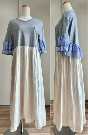 구제 의류 리메이크 롱 원피스