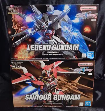 HG 1/144 건담 프라모델 2개 세트