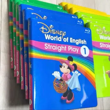 DWE 디즈니 영어 시스템 스트레이트 플레이 도서 Blu-ray 정품