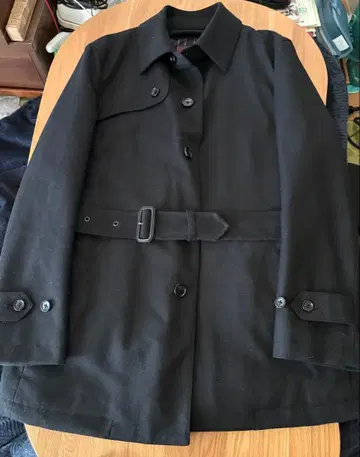 TAKEO KIKUCHI 블랙 코트 새상품급