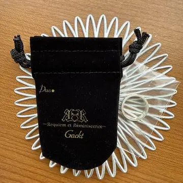 Gackt Requiem et Reniassance 반지 파우치 포함