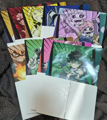 나의 히어로 아카데미아 클리어 파일 세트