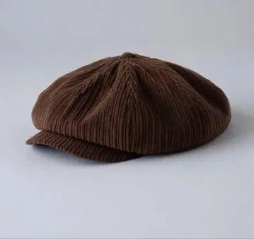 BLUCO/부루코 코듀로이 뉴스보이 캡 브라운