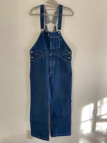 프레임워크 데님 오버롤