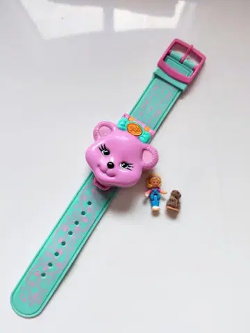 폴리 포켓 곰 팔찌 완품