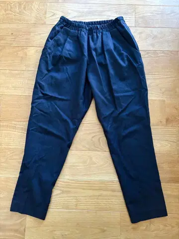 mizuiro-ind 울 턱 팬츠