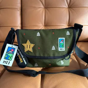 MEI 숄더백 카키 새상품 택 포함