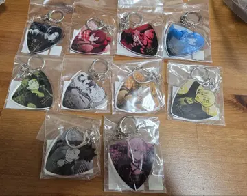 문호 스트레이독스 미이누 괴기담 밴딩 아크릴 키링 세트