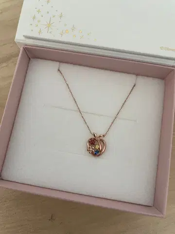 사만사 티아라 하트형 목걸이 디즈니 디자인