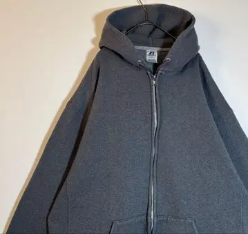 RUSSELL ATHLETIC 무지 속기모 집업 후드티