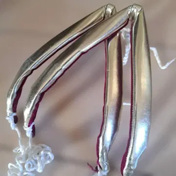 하나오 양가죽 옅은 골드 컬러