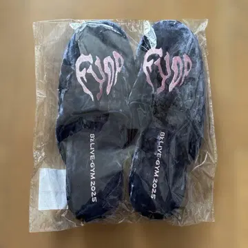 B'z FYOPM 룸 슬리퍼 M 사이즈 핑크