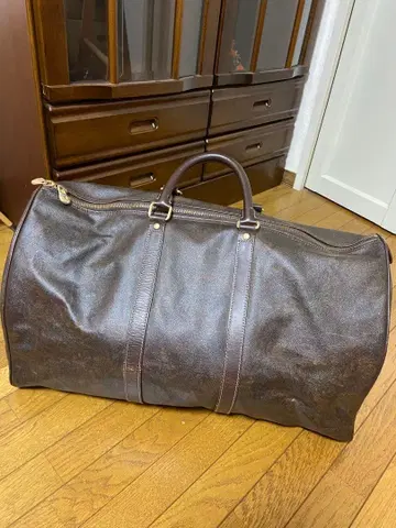 BEPPE SPADACINI 이탈리아제 보스턴 백 브라운