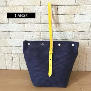 [ CaBas/캬바쿠라 ] 미카와 목화 자수 백 원숄더