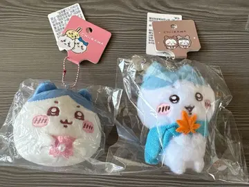 치이카와 중국 한정판 MINISO 하치와레 봉제 인형 키링