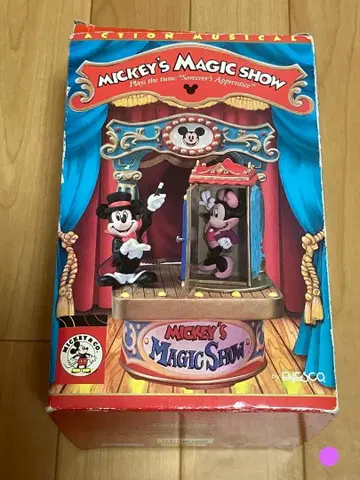 에네스코 오르골 미키 매직쇼 태엽 오르골 ENESCO