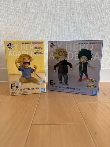 나의 히어로 아카데미아 제일복권 E상 F상 2체 세트