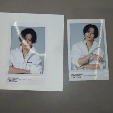 THE RAMPAGE 카와무라 카즈마 스티커 카드