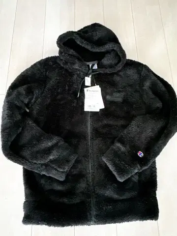 택 포함 새상품 Champion 플리스 자켓 블랙 XL