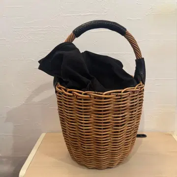 에바고스 버킨 오일 숄더 바스켓백