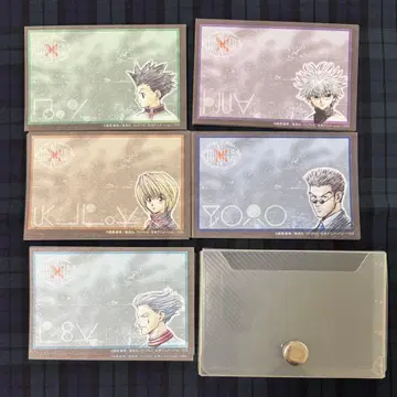 HUNTER x HUNTER 캐릭터 카드 5종 48매 세트