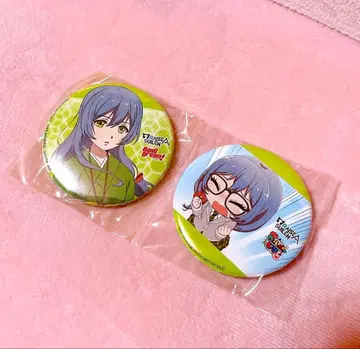 뱅드림 락 아사히 릿카 애니메이트 특전 캔뱃지