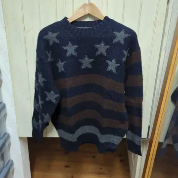 큐브 슈가 니트 스웨터 미사용 새상품