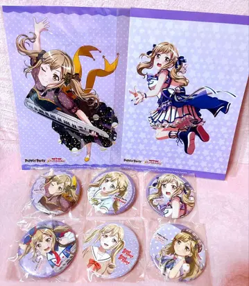 [ 사진 2장 추가 있음 ] 뱅드림! 이치가야 아리사 특전 등 굿즈 세트