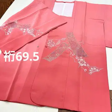 시치미 부착 미사용품 스와토 자수 도효기 화장 69.5