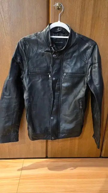 BANANA REPUBLIC 블랙 라이더 자켓 S
