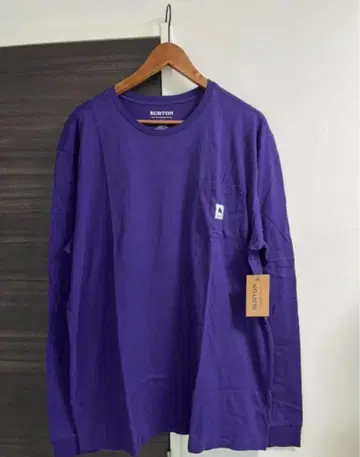 XL 새상품 버튼 BURTON 긴팔 T셔츠