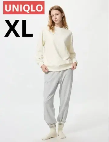 유니클로 울트라 스트레치 세트 LIGHT GRAY XL 룸웨어