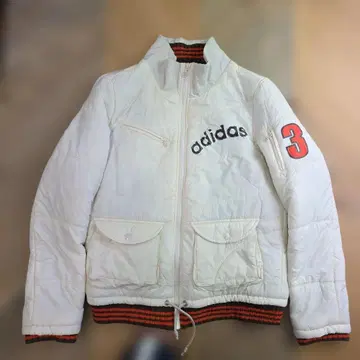 adidas 화이트 여성용 점퍼 y56