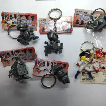 타츠노코 메카 빅쿠리! 도키리!! 금속 키링 전 5종 세트 덤 포함