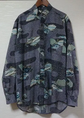 리메이크 긴팔 셔츠 그레이