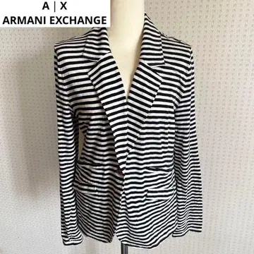 아르마니 익스체인지 테일러드 자켓 보더 L 사이즈