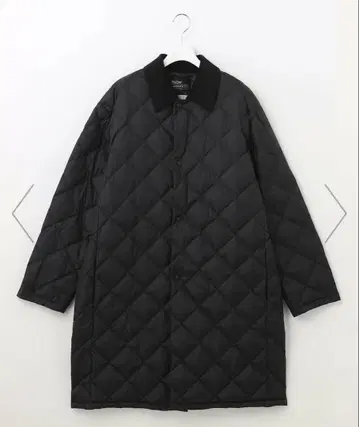 UNFILO x TAION 퀼팅 코트 블랙 M 사이즈
