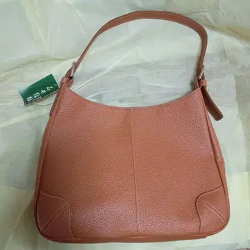 새상품 브라운 소가죽 숄더백