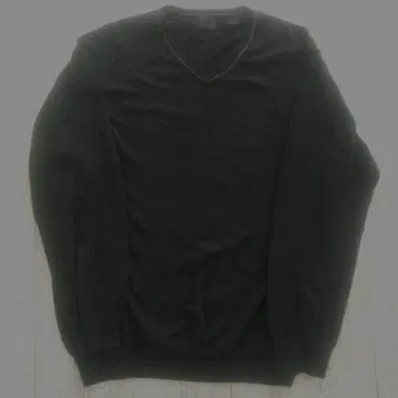 단종 Joseph V넥 스웨터 XL 블랙 빈티지 캐시미어 혼방
