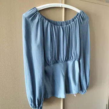 프로디세타 이탈리아 파란색 긴팔 블라우스 사이즈 38