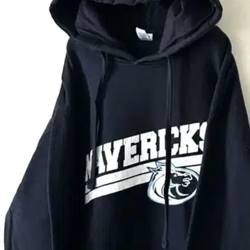인디펜던트 MAVERICKS 후드 맨투맨 L 네이비 구제 의류
