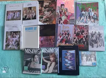 TWICE MISAMO CD 앨범 묶음 판매 15장