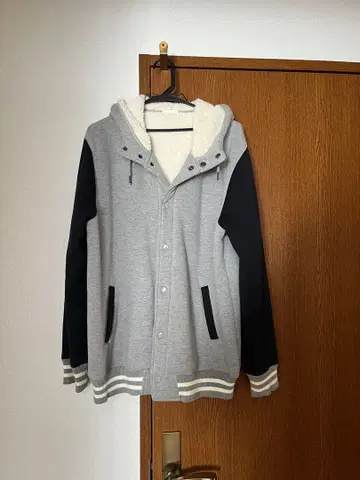 GU 플리스 라이닝 후드 부착 자켓 XL