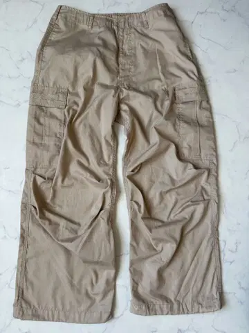 새상품 SANTA CRUZ 카고 팬츠 베이지